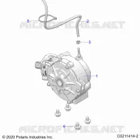 DRIVE TRAIN, FRONT GEARCASE MOUNTING