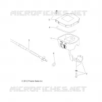 STEERING, CONTROLS, THROTTLE  ASM. AND CABLE