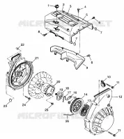 BLOWER HOUSING   RECOIL STARTER