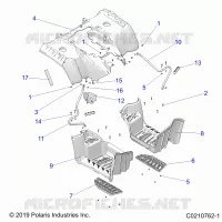 REAR BODYWORK CAB AND FOOTWELL