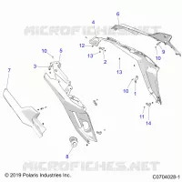 REAR BODYWORK FENDERS