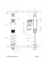 SUSPENSION, REAR SHOCK TRACK, VELOCITY