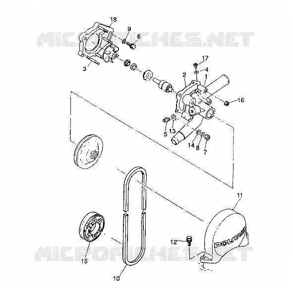 WATER PUMP 650 (4921312131042A)