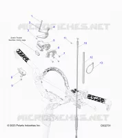 ENGINE, THROTTLE CONTROL ASM.