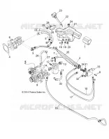 DRIVE TRAIN, HYDROSTAT MOUNTING AND LINES