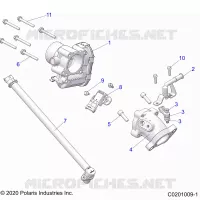 ENGINE, THROTTLE BODY AND FUEL RAIL