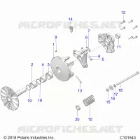 DRIVE TRAIN, PRIMARY CLUTCH