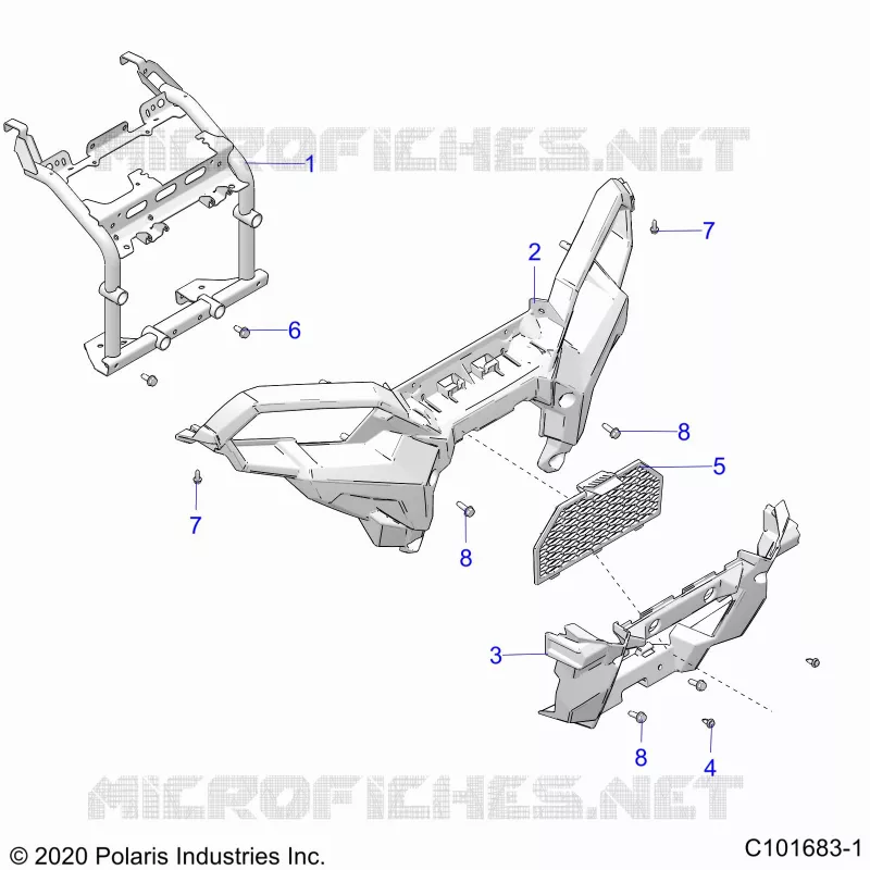 FRONT BUMPER AND MOUNTING