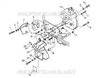 GEARCASE   BRAKE MOUNTING  2X4 300 W957530 (4930053005B014)