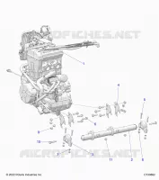 ENGINE, MOUNTING & LONG BLOCK