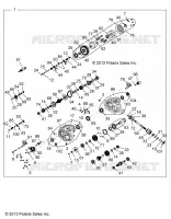 DRIVE TRAIN, MAIN GEARCASE INTERNALS