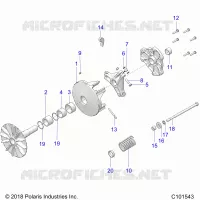 DRIVE TRAIN, PRIMARY CLUTCH
