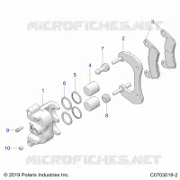 BRAKES, REAR CALIPER