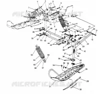 FRONT SUSPENSION AND SKI