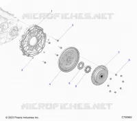 ENGINE, TRANSMISSION ADAPTOR AND FLEX PLATE 