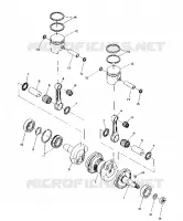 PISTON AND CRANKSHAFT (TRAIL) (4910941094034A)