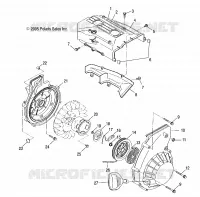 BLOWER HOUSING    RECOIL STARTER