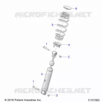REAR SUSPENSION SHOCKS