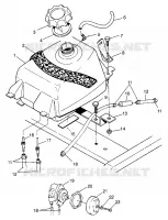 FUEL TANK XPLORER 400L W969140 (4935983598A013)