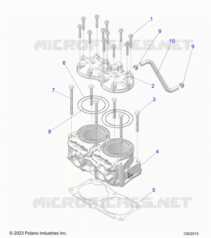 CYLINDER, CYL. HEAD