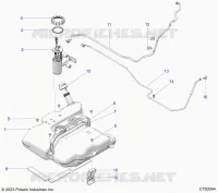 FUEL SYSTEM, FUEL TANK ASM.