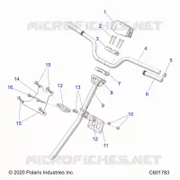 STEERING, H-BAR, STEERING POST, GRIPS