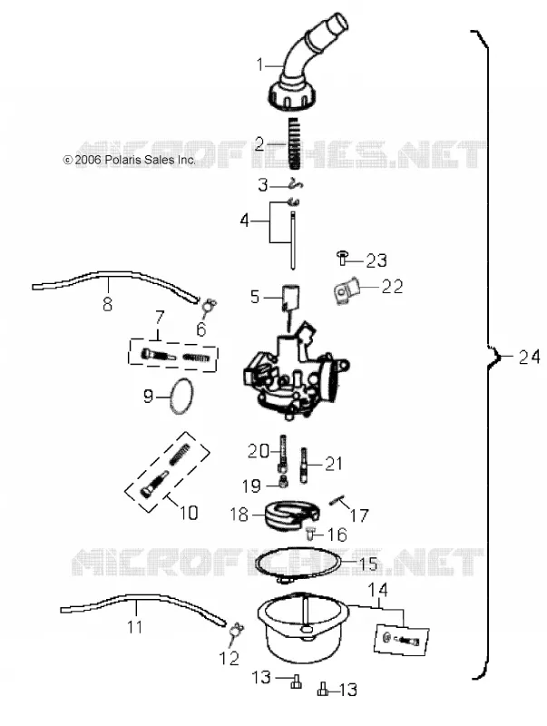 ENGINE, CARBURETOR