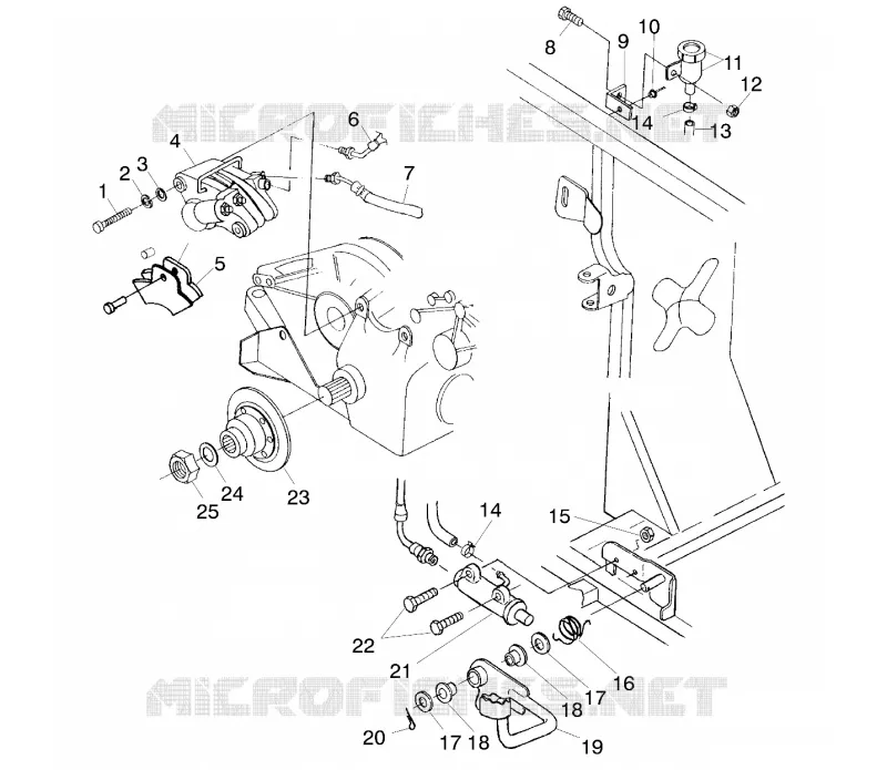 REAR BRAKE/FOOT PEDAL