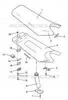 SEAT ASSEMBLY SL 750 / B934070 (4924752475007A)