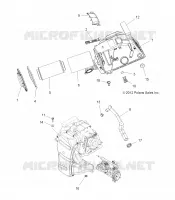 ENGINE, AIR INTAKE