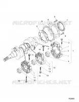 ENGINE, MAIN BEARING CASE