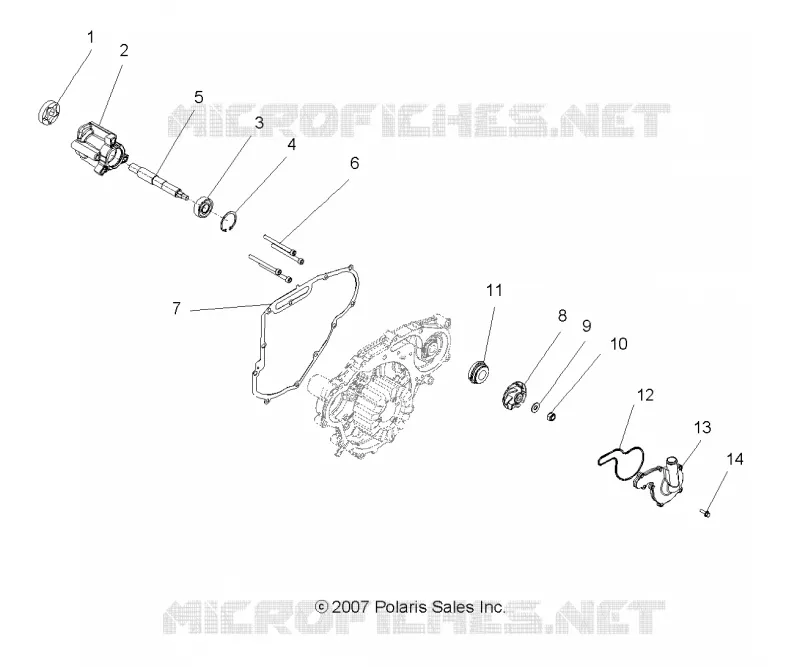 OIL PUMP AND WATER PUMP