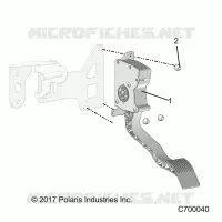 THROTTLE PEDAL