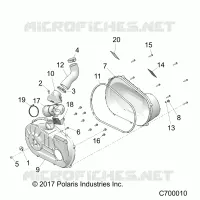 DRIVE TRAIN, CLUTCH COVER AND DUCTING
