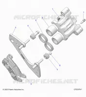 FRONT BRAKE CALIPER