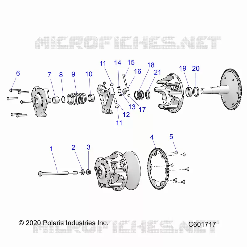 DRIVE TRAIN, CLUTCH, PRIMARY