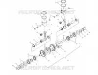 CRANKSHAFT AND PISTON