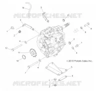 DRIVE TRAIN, MAIN GEARCASE MOUNTING