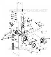FRONT STRUT   ASSEMBLY 6X6 350L W938739 (4924062406015A)