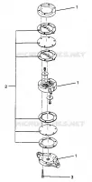 FUEL PUMP STORM 0965782, STORM SKS 0965582,  EURO STORM E965782, EURO STORM (4931593159D008)