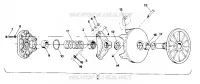 DRIVE CLUTCH 500 AND 500 CLASSIC TO SERIAL NO. 1841611 (4919251925015A)