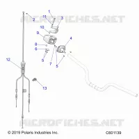 ENGINE, THROTTLE CONTROL ASM.