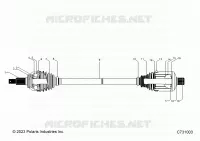 DRIVE TRAIN, FRONT HALFSHAFT