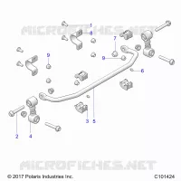 STABILIZER BAR, FRONT