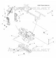 DRIVE TRAIN, MAIN GEARCASE MOUNTING