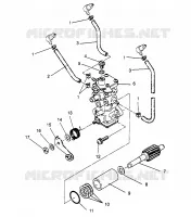 OIL PUMP XLT 0966756 (4933823382C011)