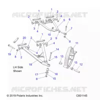 FRONT WISHBONES