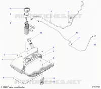 FUEL SYSTEM, FUEL TANK ASM.