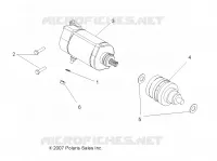 ENGINE, STARTING MOTOR