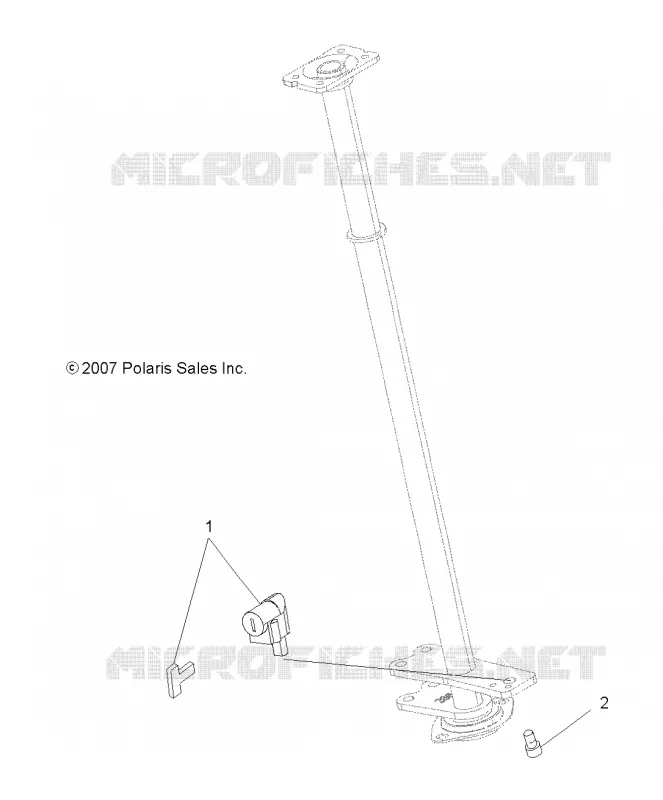 STEERING POST   LOCK